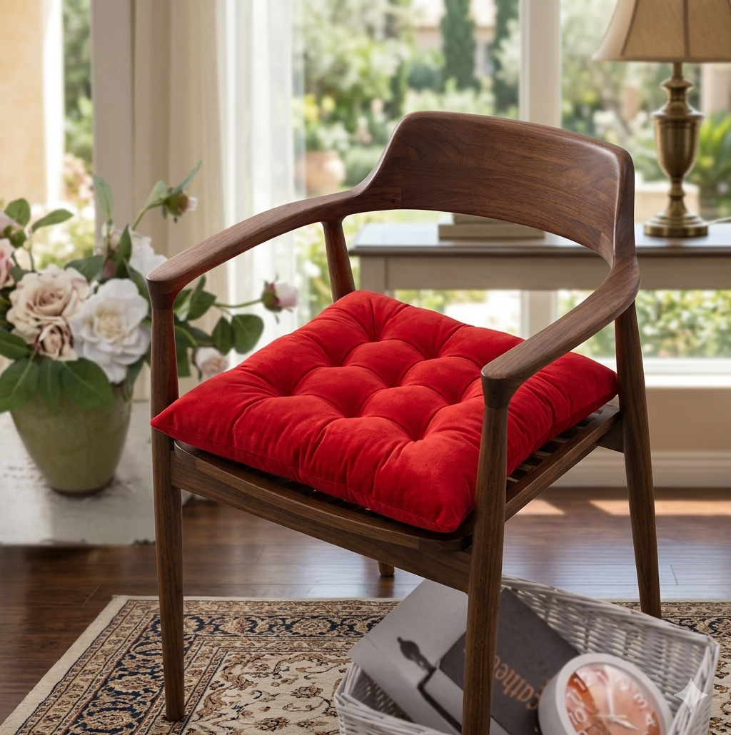 Pair of Velvet Square Custion | Luxelyers