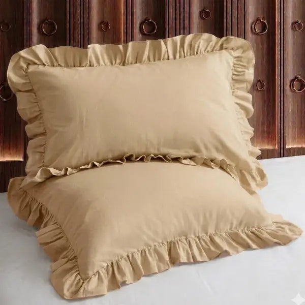 Ruffle Pillow Covers | Luxelyers