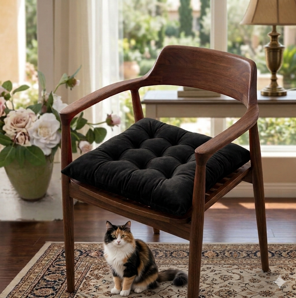 Pair of Velvet Square Custion | Luxelyers