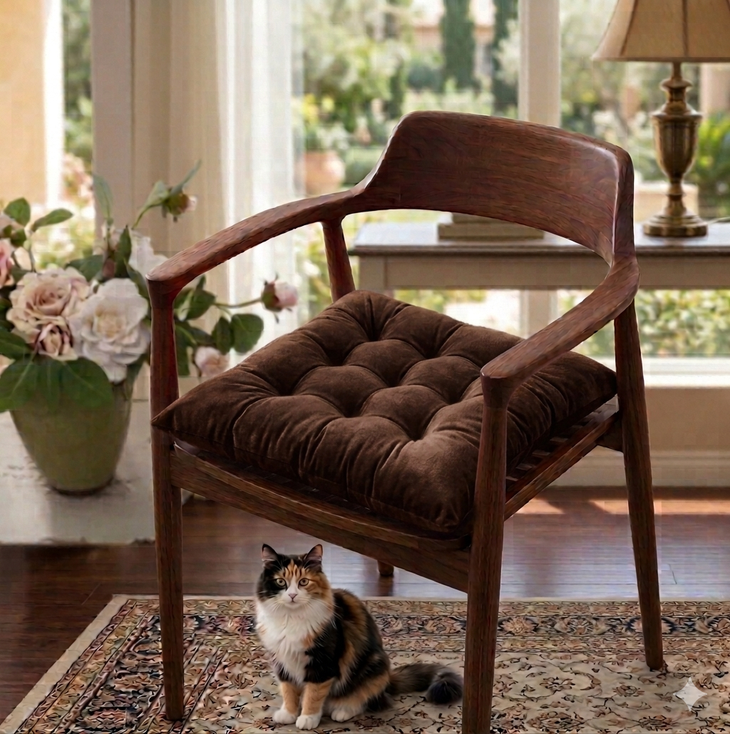 Pair of Velvet Square Custion | Luxelyers