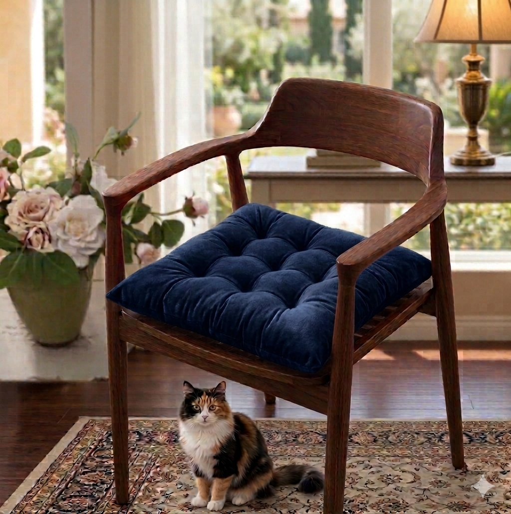 Pair of Velvet Square Custion | Luxelyers