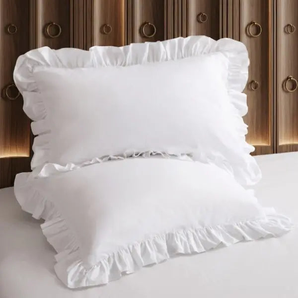 Ruffle Pillow Covers  | Luxelyers